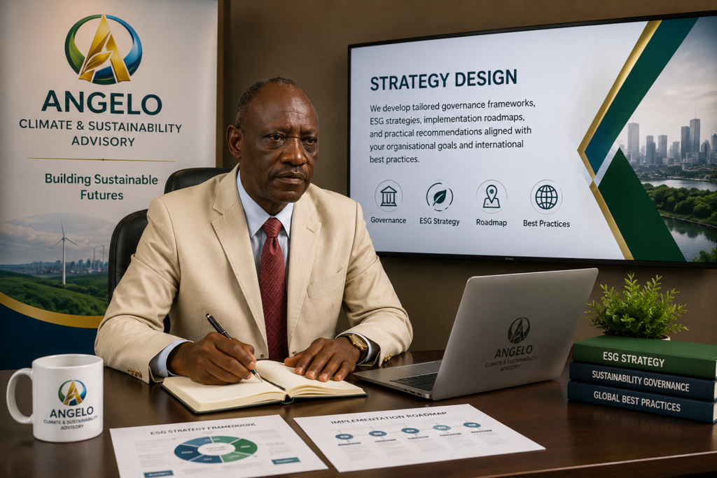 corporate sustainability strategy presentation