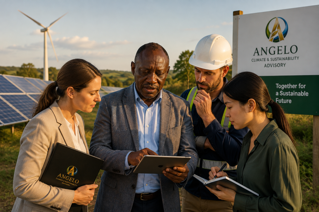 renewable energy site visit team