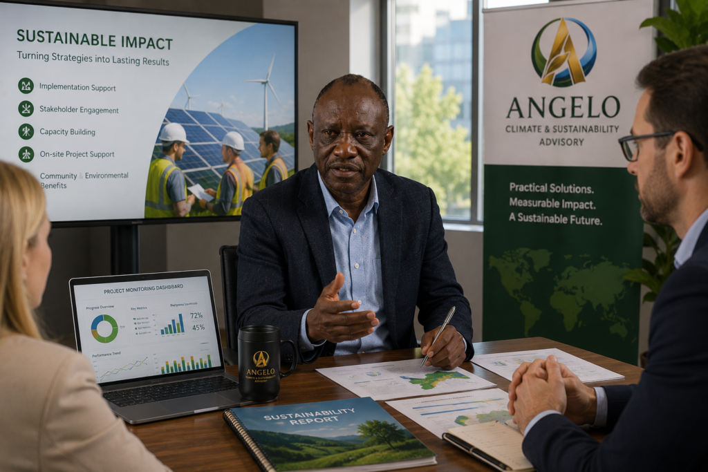 sustainable impact strategy meeting