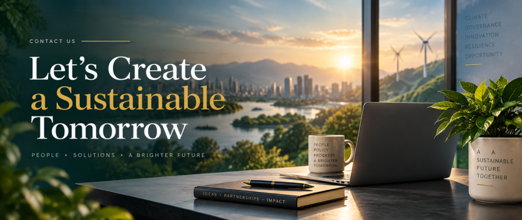 let’s create a sustainable tomorrow